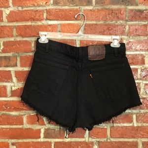 Levi’s Vintage High Waist Shorts - black - 29/30